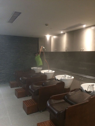 萧山雷迪森铂丽饭店5A婀娜丝滋美容美发甲醛治理