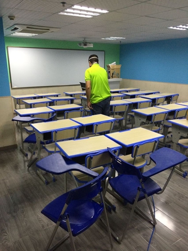 金峰大厦四楼乐课力培训学校甲醛治理